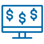 blue bill pay icon