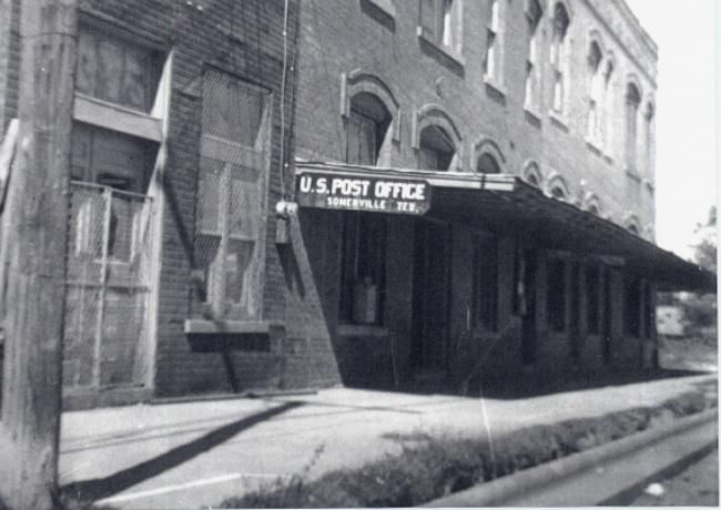 U.S. Post Office in Somerville, TX